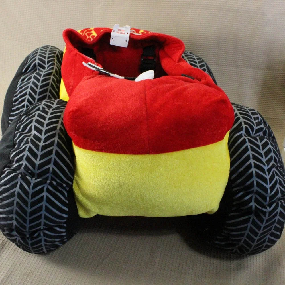 FAO Schwarz Kids Monster Truck Costume Red One Size 3-7 Lights Sound Streetwear